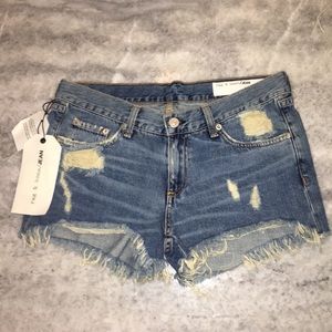 RAG & BONE DENIM SHORTS